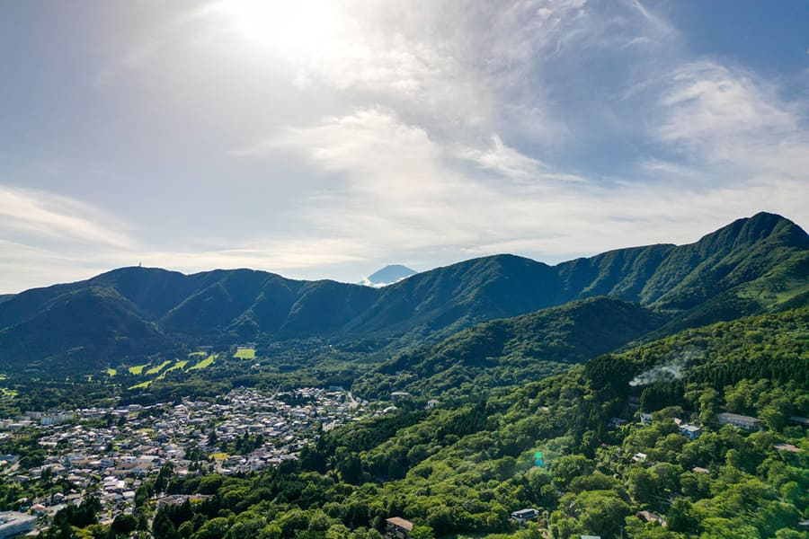 箱根の人気観光地、仙石原